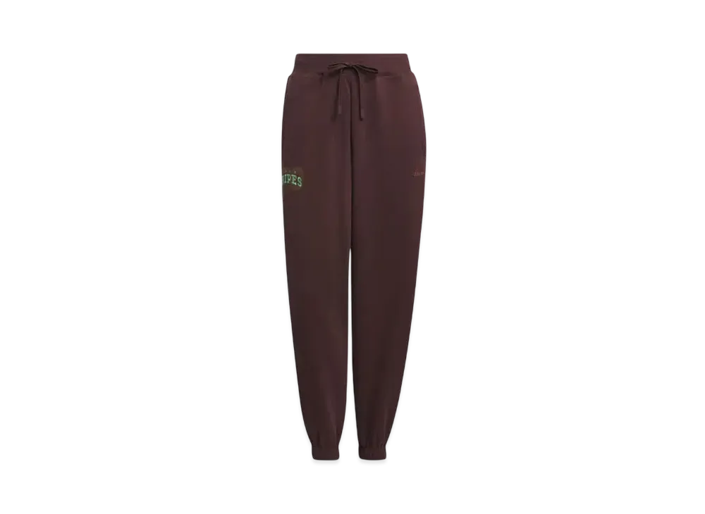 adidas College Loose Fit French Terry Pants "Shadow Brown"