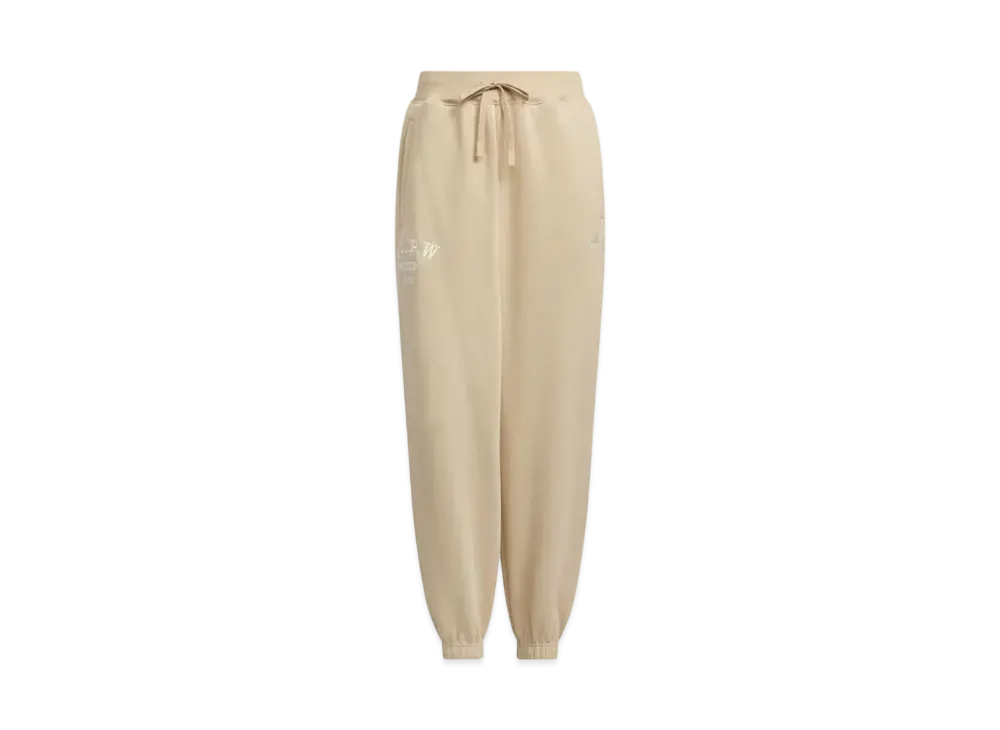adidas College Loose Fit Fleece Pants "Magic Beige"