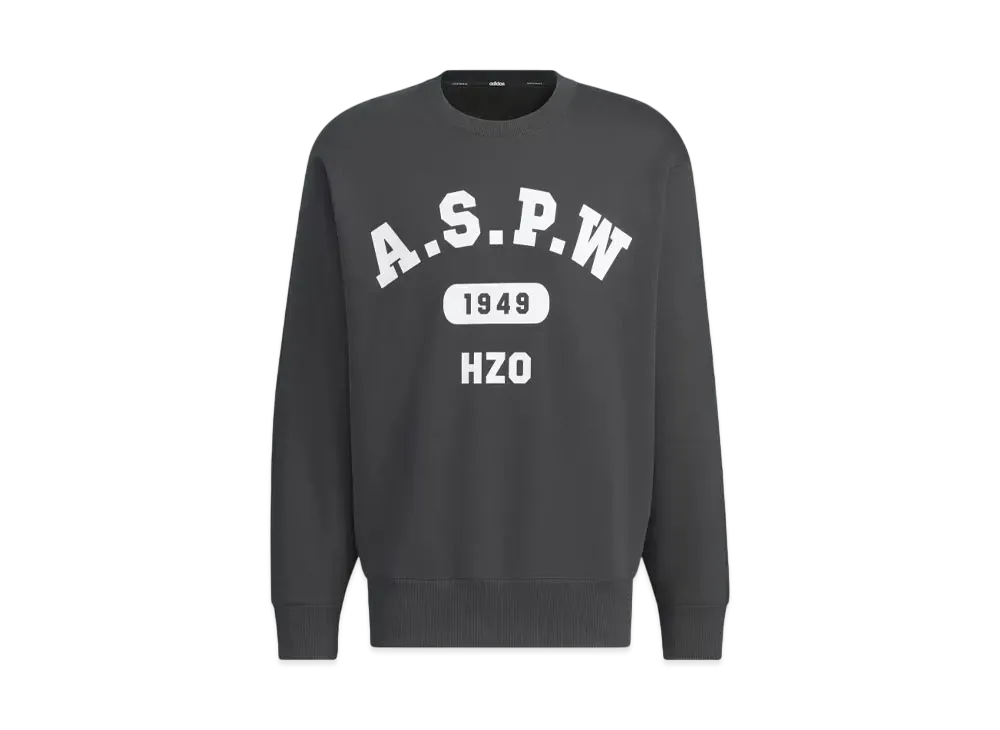 adidas College Loose Fit Fleece Sweatshirt "Carbon"