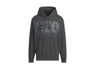 adidas College Loose Fit French Terry Pullover Parka "Carbon"
