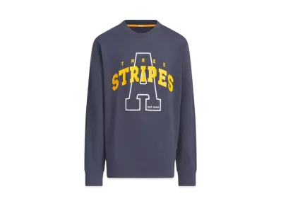 adidas Kids College Loose Fit French Terry Sweat "Shadow Navy"