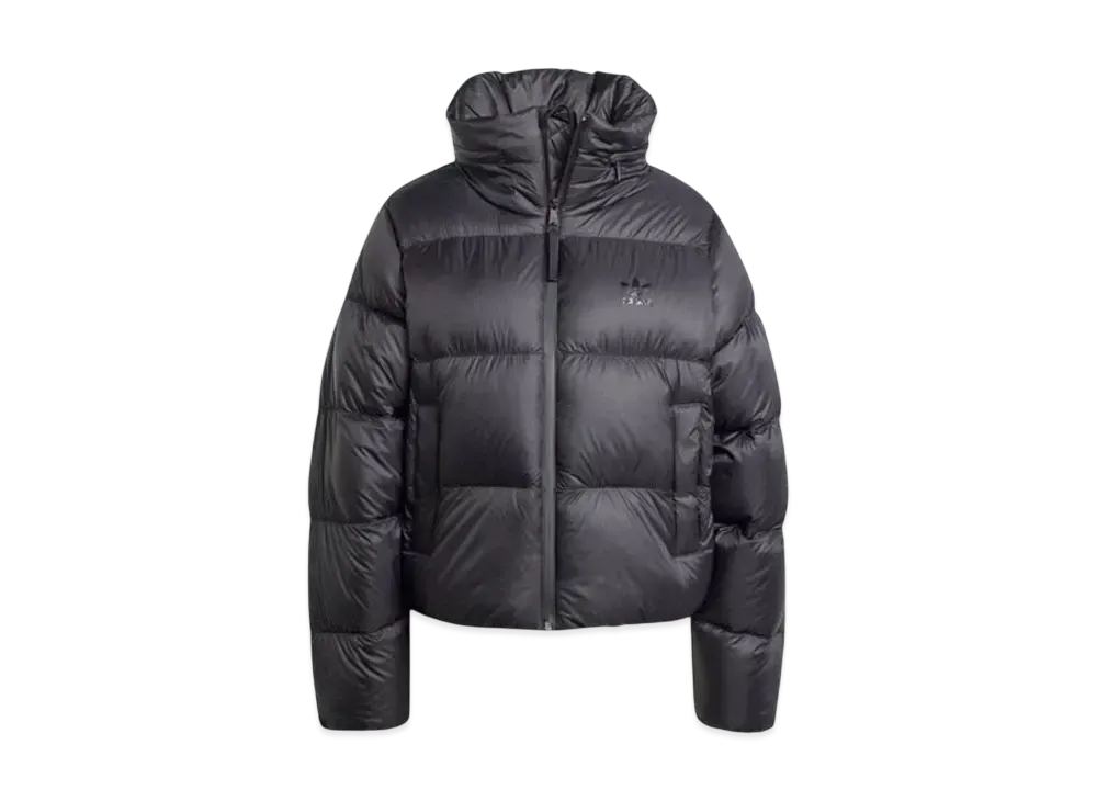 adidas Regen Crop Down Puffer Jacket "Black"