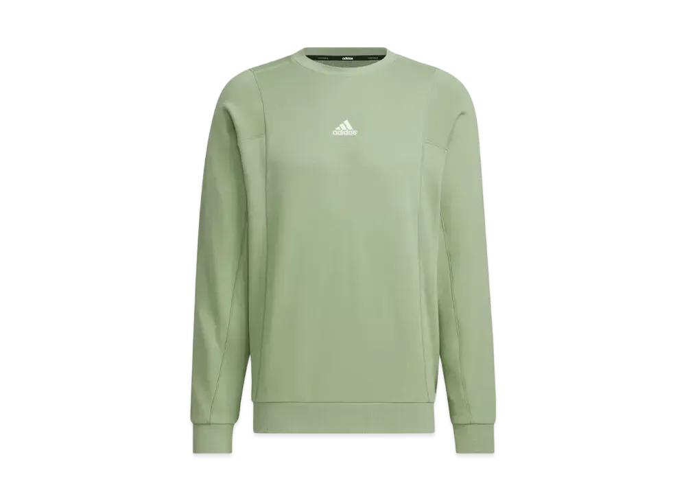 adidas Warding Pack Loose Fit French Terry Sweatshirt (Gender Neutral) "Tent Green"
