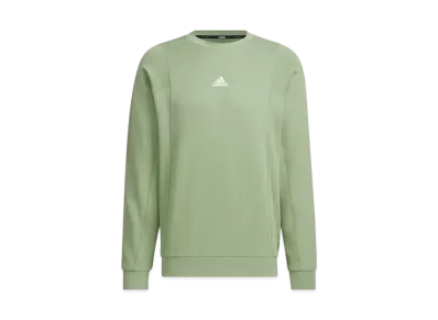 adidas Warding Pack Loose Fit French Terry Sweatshirt (Gender Neutral) "Tent Green"