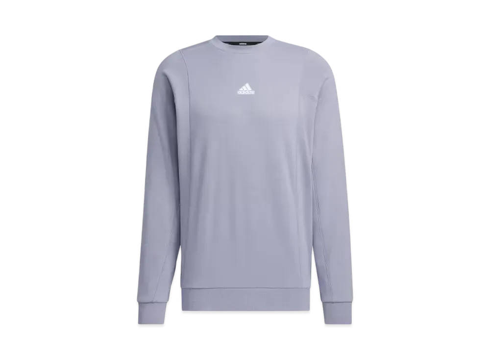 adidas Warding Pack Loose Fit French Terry Sweatshirt (Gender Neutral) "Silver Violet"