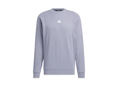 adidas Warding Pack Loose Fit French Terry Sweatshirt (Gender Neutral) "Silver Violet"