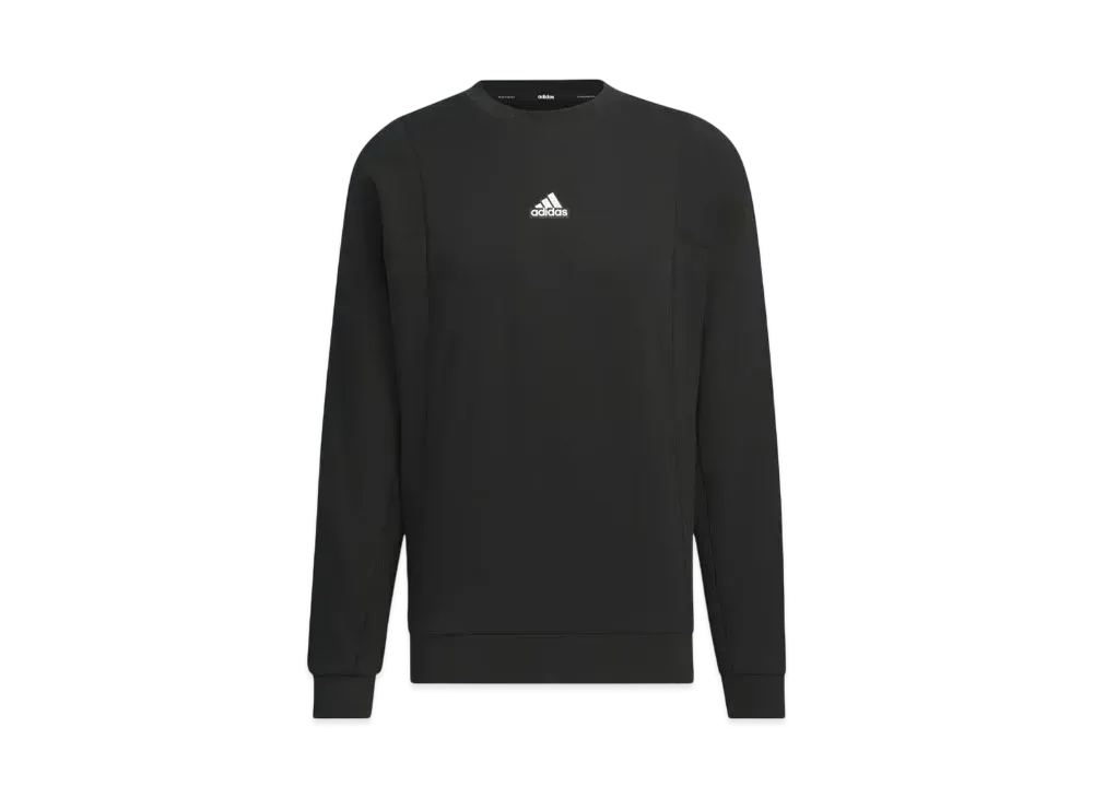 adidas Warding Pack Loose Fit French Terry Sweatshirt (Gender Neutral) "Black"