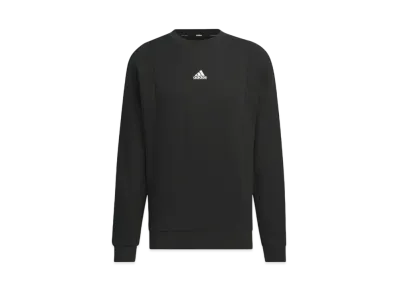 adidas Warding Pack Loose Fit French Terry Sweatshirt (Gender Neutral) "Black"