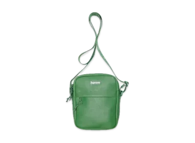 Supreme Leather Shoulder Bag "Green" (24FW)