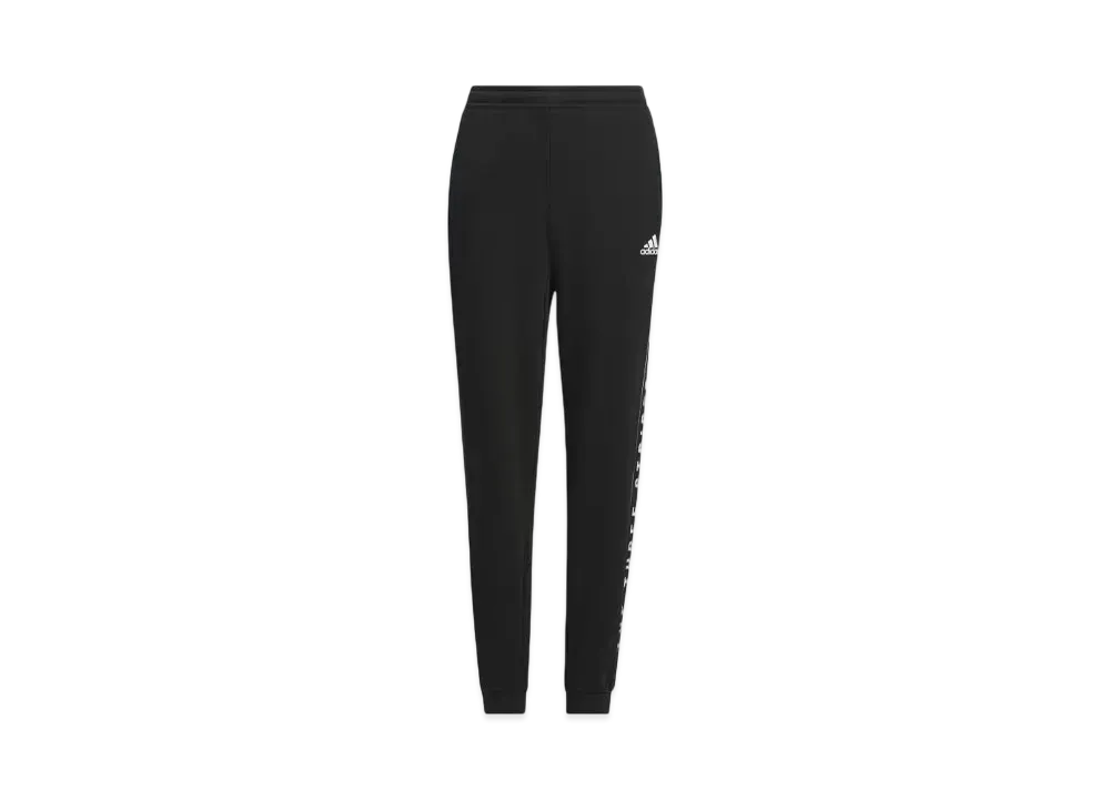 adidas Kids Warding Pack Regular Fit French Terry 9/10 Length Cuff Pants "Black"