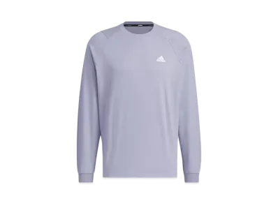 adidas Warding Pack Loose Fit Single Jersey Long Sleeve T-Shirt "Silver Violet"