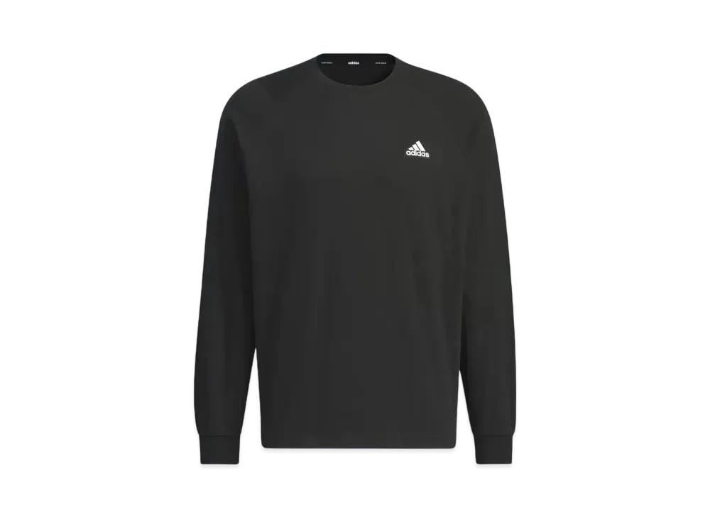 adidas Warding Pack Loose Fit Single Jersey Long Sleeve T-Shirt "Black"