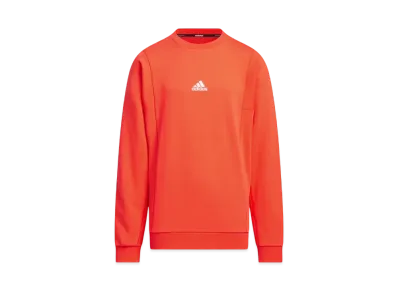 adidas Kids Warding Pack Loose Fit French Terry Sweatshirt "Bright Red"