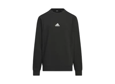 adidas Kids Warding Pack Loose Fit French Terry Sweatshirt "Black"