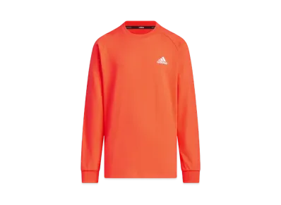 adidas Warding Pack Loose Fit Single Jersey Long Sleeve T-Shirt Kids "Bright Red"