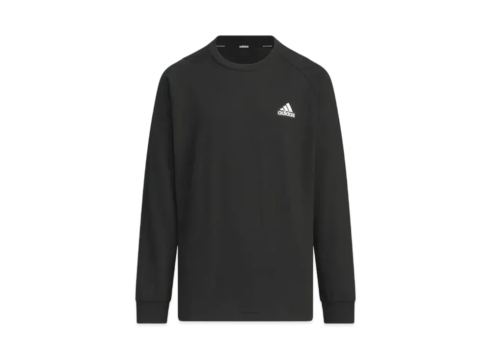 adidas Warding Pack Loose Fit Single Jersey Long Sleeve T-Shirt Kids "Black"