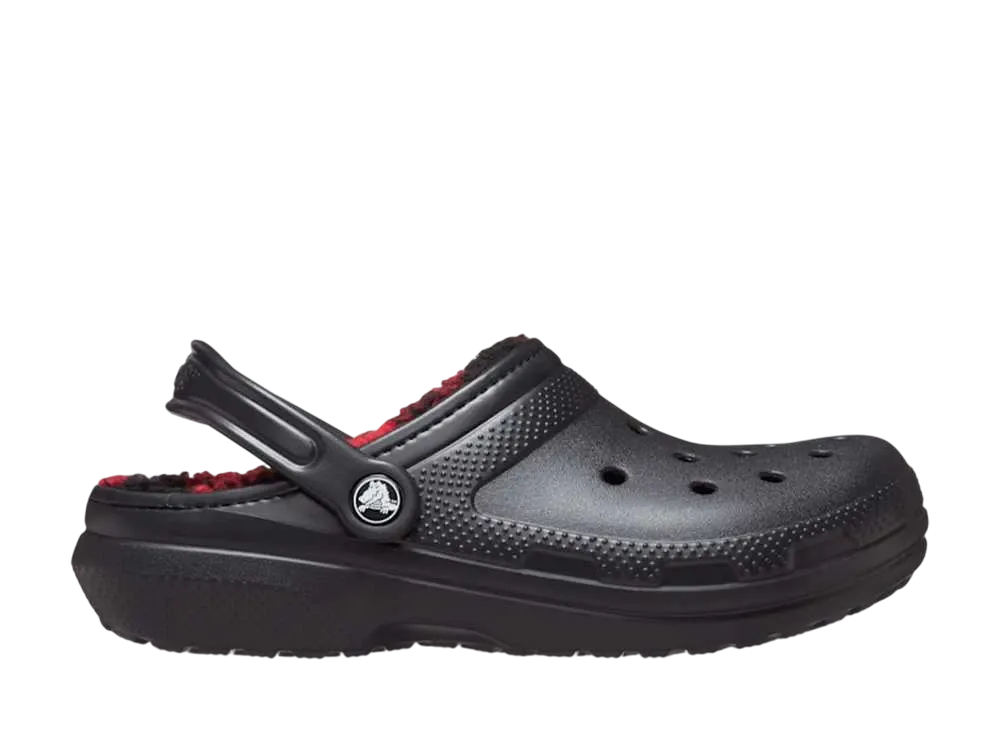 Crocs Classic Lined Buff Check Clog "Black"