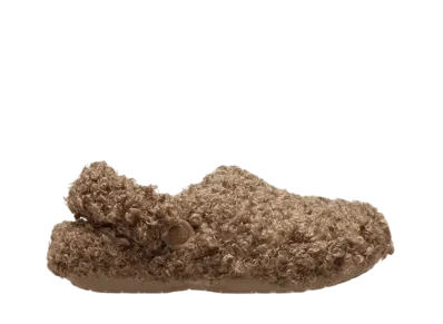 Crocs Classic Doodle Fur Lined Clog "Sepia"