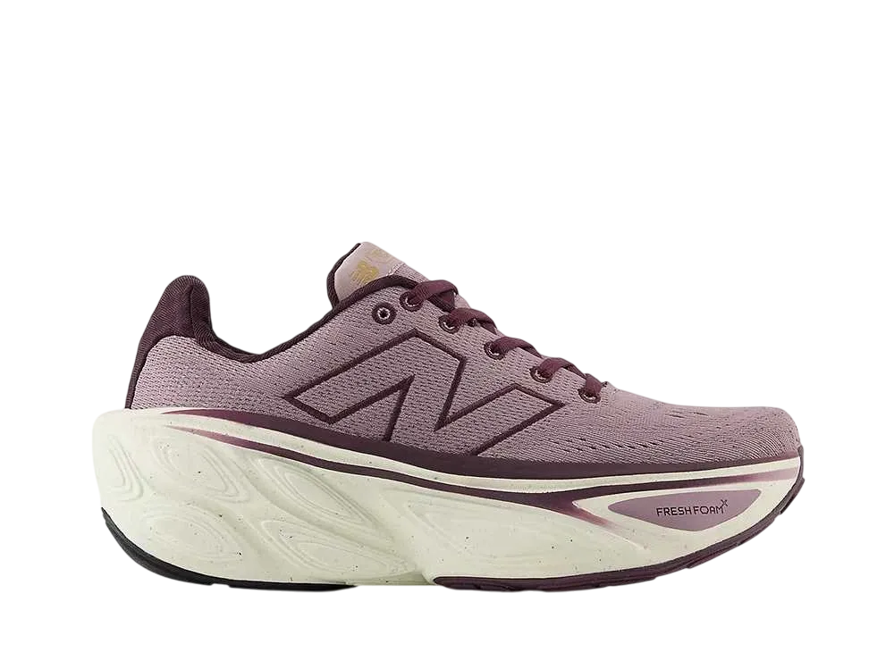 New Balance Women's Fresh Foam X More V5 "Ice Wine/Angora/Plum Brown"
