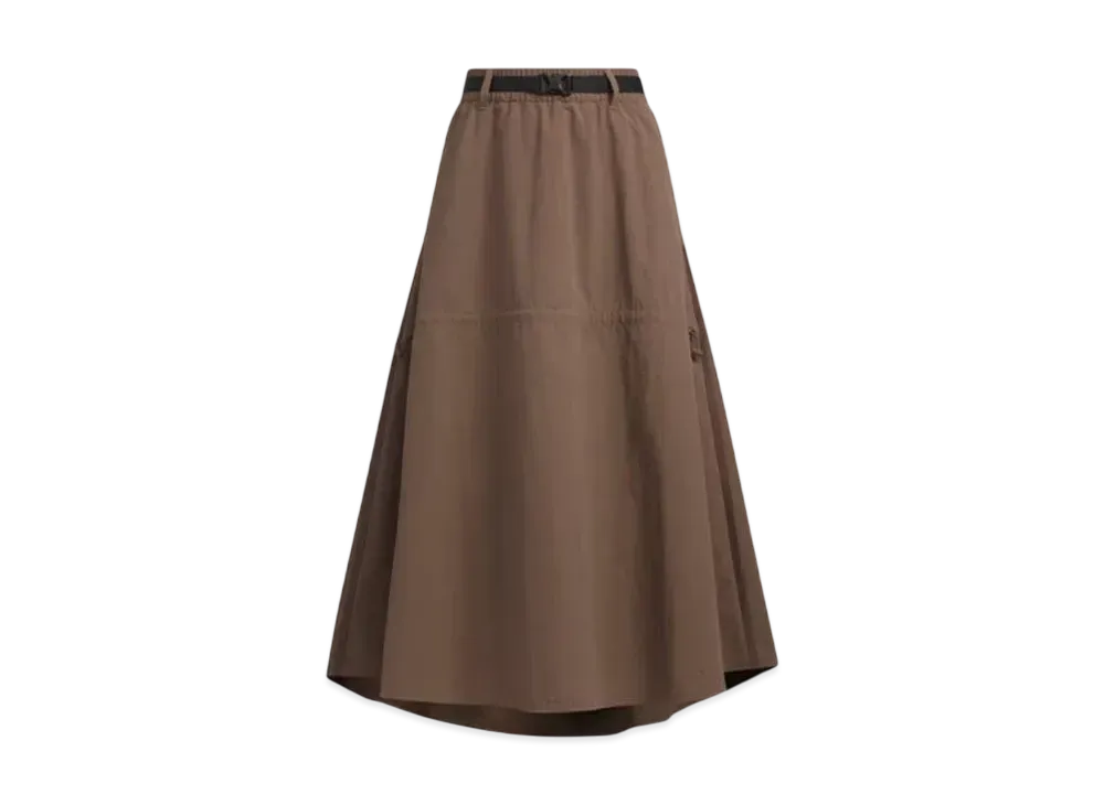 adidas Luxe Flow Loose Fit Stretch Woven Skirt "Earth Strata"