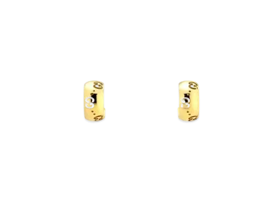 GUCCI Icon 18K GG Hoop Earrings "Yellow Gold"