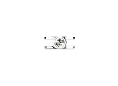 GUCCI Interlocking Wide Ring "Sterling Silver"
