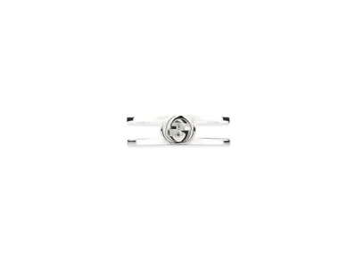GUCCI Interlocking Ring "Sterling Silver"