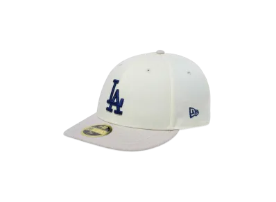 NEW ERA LP 59Fifty White Pack Los Angeles Dodgers "Chrome/Stone"