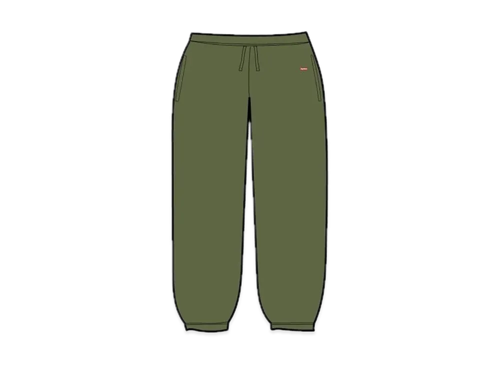 Supreme Small Box Drawcord Sweatpant "Olive"