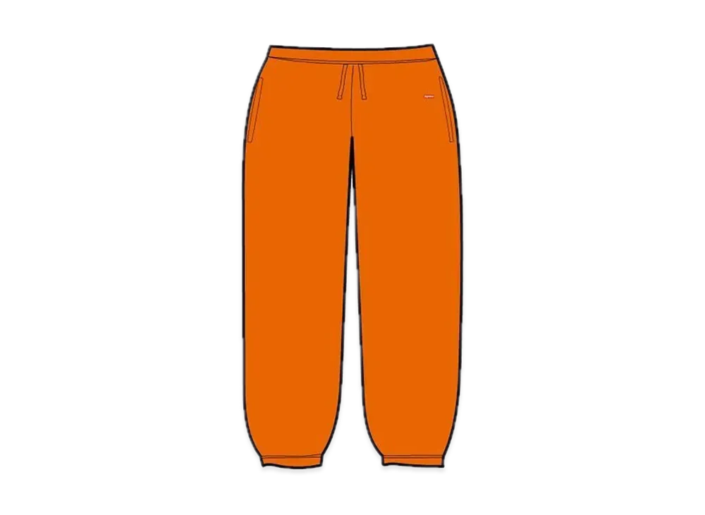 Supreme Small Box Drawcord Sweatpant "Orange"