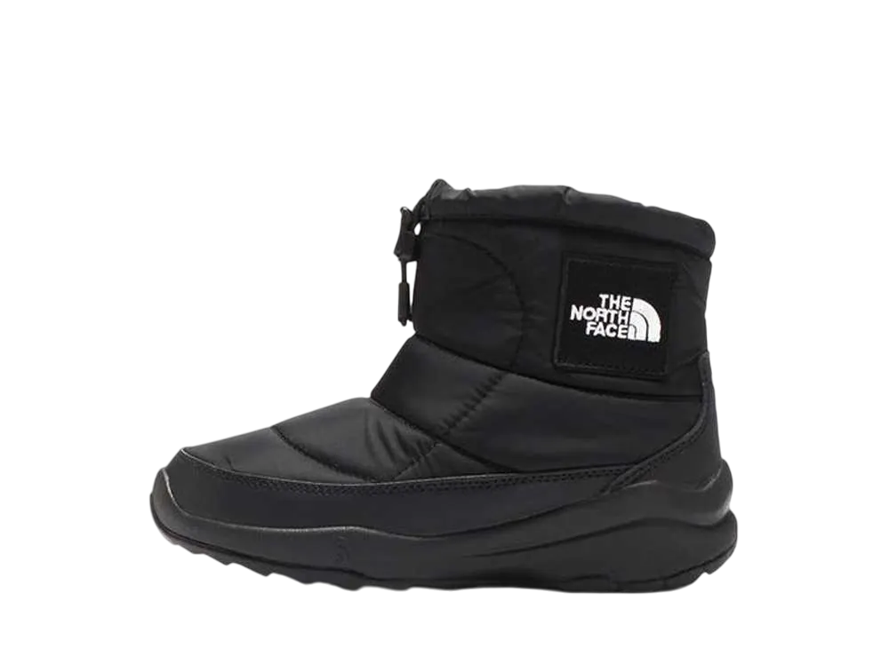 The North Face KIDS Nuptse Bootie Logo Short "TNF Black"