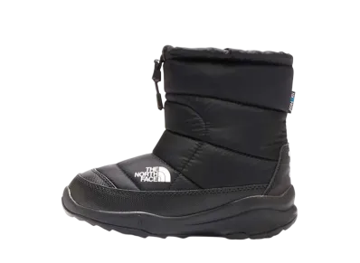 The North Face KIDS Nuptse Bootie Waterproof "TNF Black"
