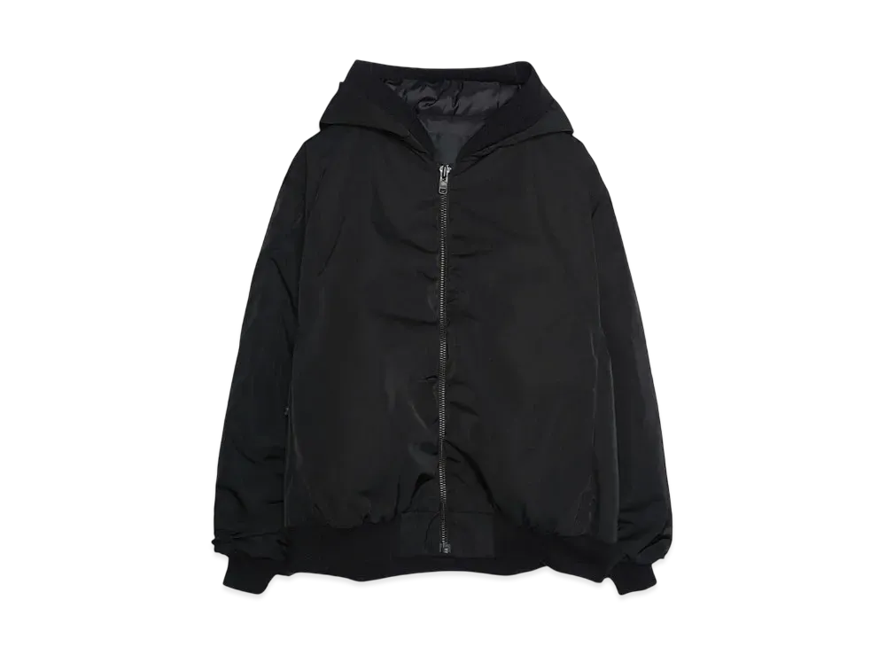 LAD MUSICIAN SOLO TWILL HOODED MA-1 "BLACK"