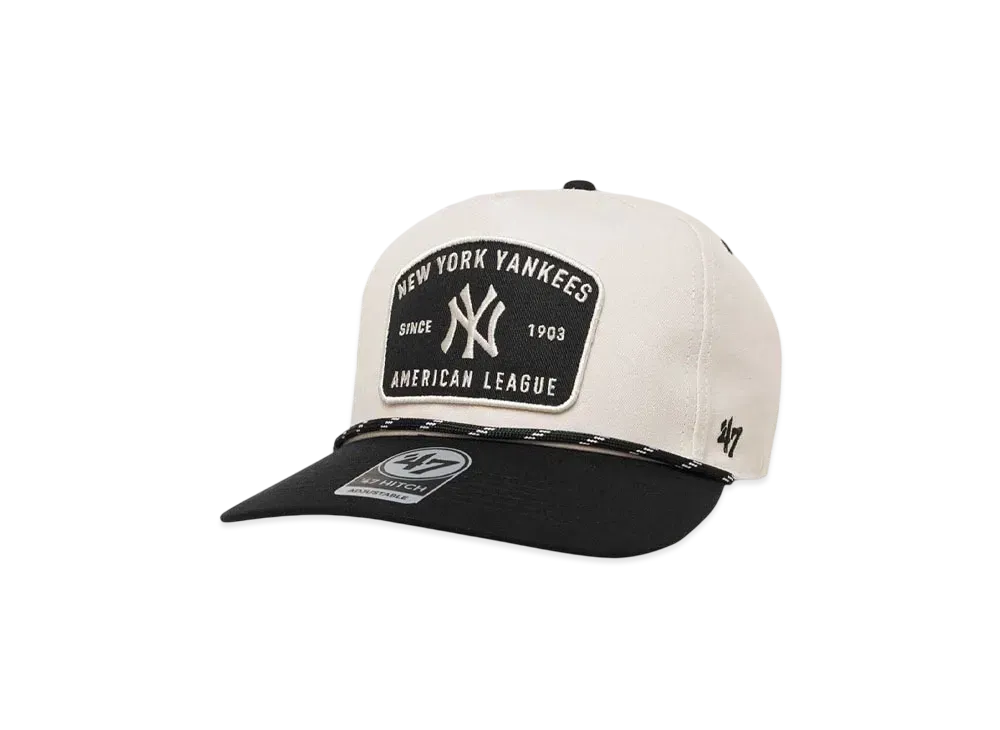 47 YANKEES LUNAR HITCH "BONE x BLACK"
