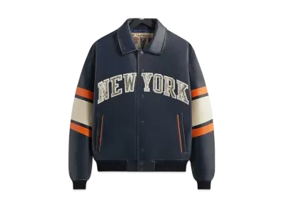 Kith x AVIREX for New York Knicks Legend Jacket "Navy"