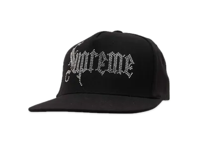 Supreme Rhinestone 5-Panel "Black"