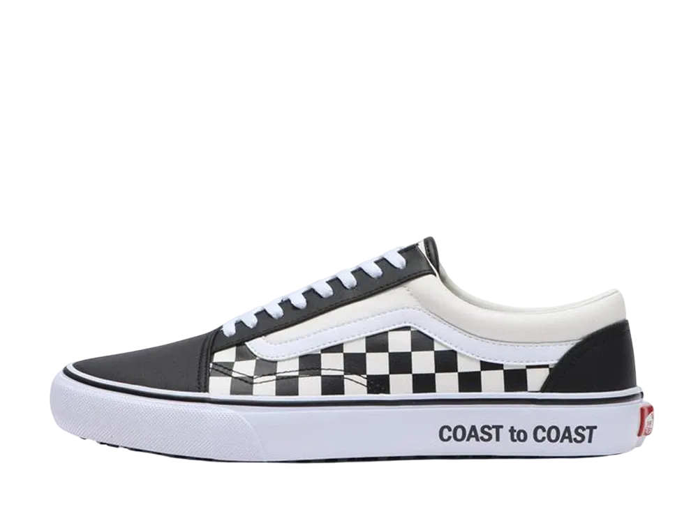Vans Old Skool "Black/White Check" (V36CF COATED/@)