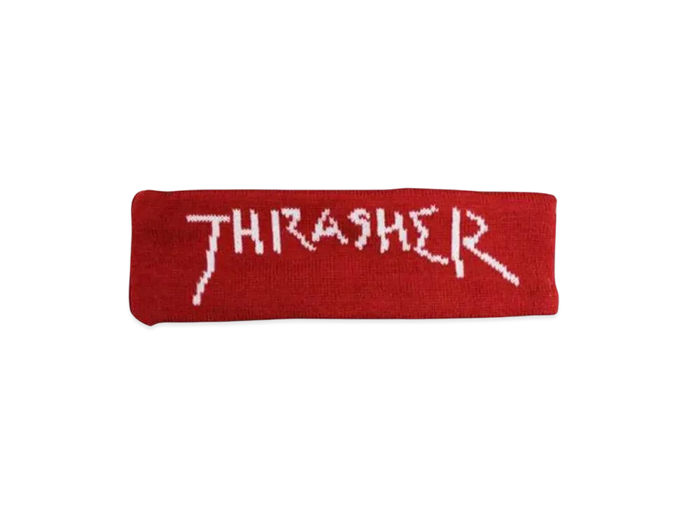 THRASHER Gonz Mag Head Band "Red"
