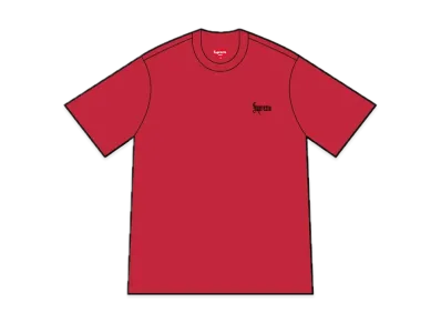 Supreme Old English Tee "Red"