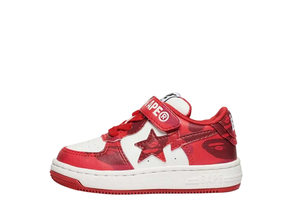 A BATHING APE®︎ KIDS BAPE SK8 STA #1 "Red"