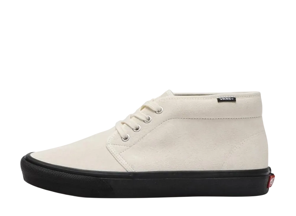 Vans Chukka "White/Black" (V49CF SUEDE)