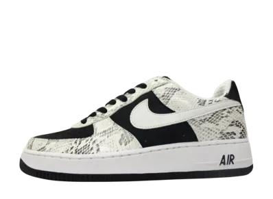 Nike Air Force 1 Low PRM "Black/White Snake"