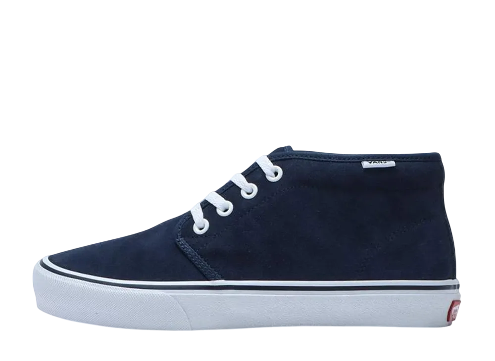 バンズ チャッカ "ネイビー/ホワイト" (V49CF SUEDE)