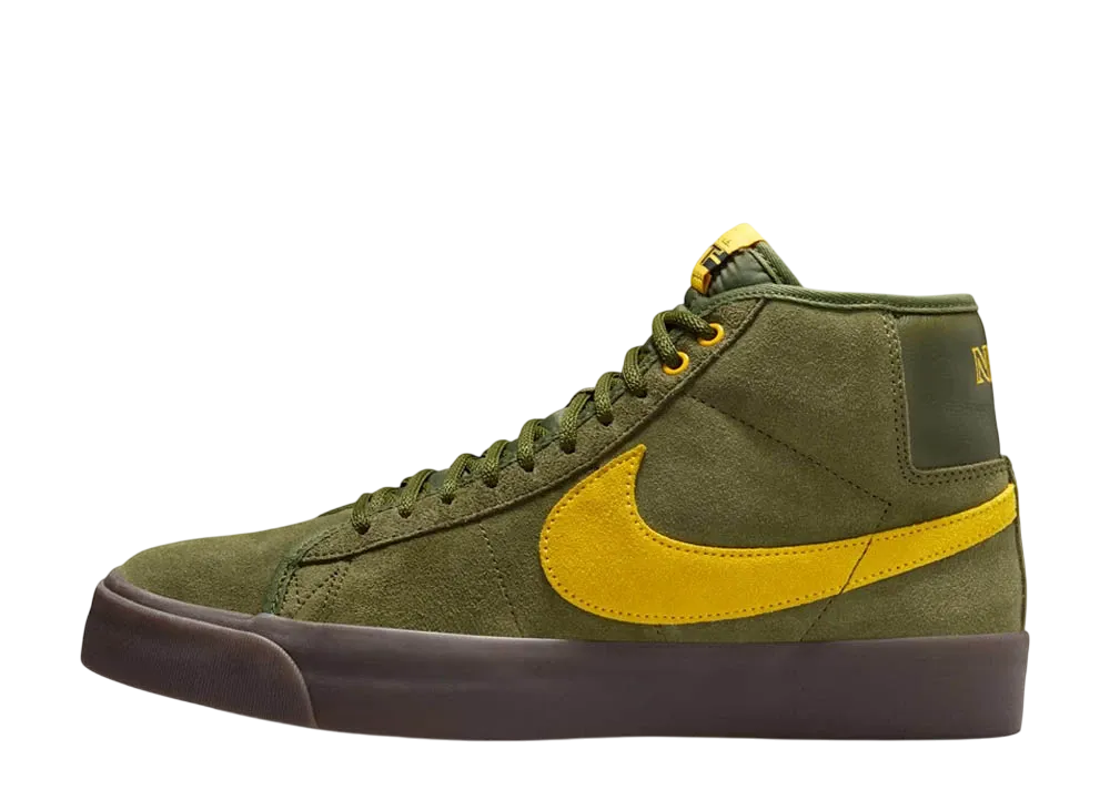 ANTIHERO × Nike SB Zoom Blazer Mid QS "Rough Green/Amarillo"