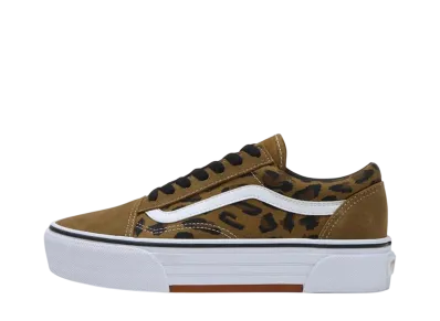 Vans Women's Old Skool CHKY "Brown/Leopard" (V36CF CHKY LPD)