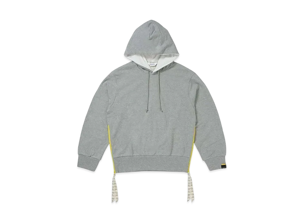 DIGAWEL x PORTER Side Zip Hoodie "Feather Gray"
