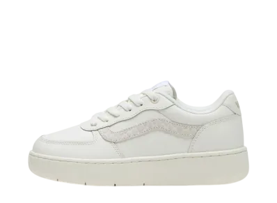 Vans Women's Kulick Plat "White/Sail" (V2948 PLAT)