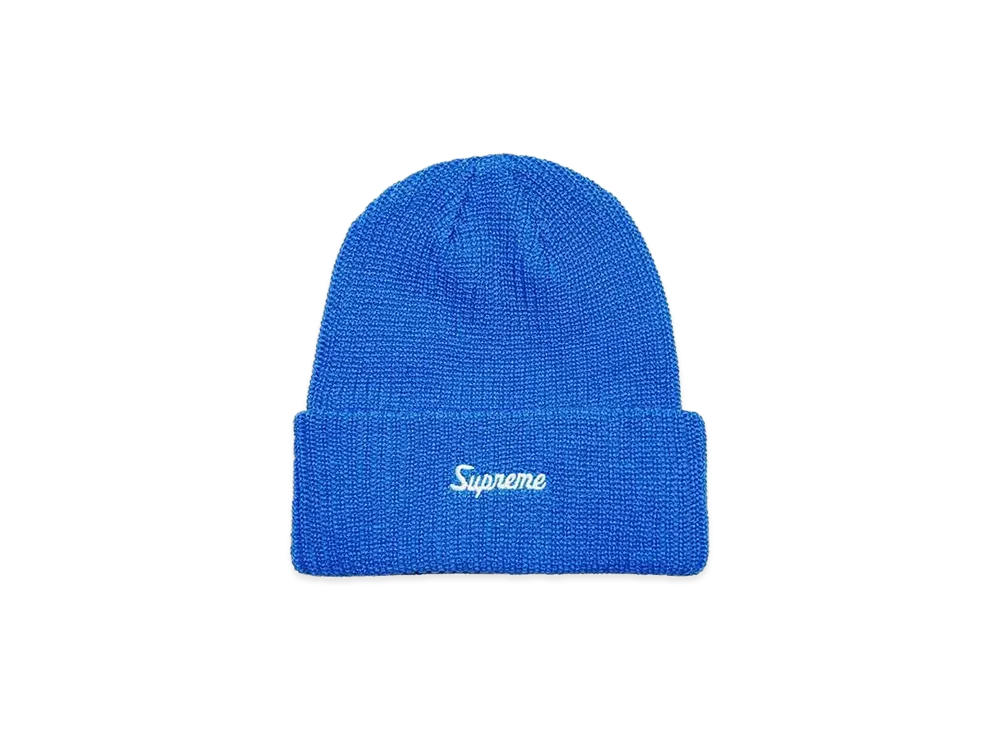 Supreme Loose Gauge Beanie "Blue"