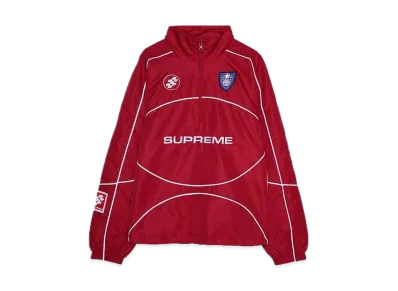 Supreme Reflective Piping Pullover "Red"