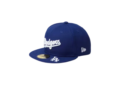 NEW ERA 59Fifty MLB Visor Logo Los Angeles Dodgers "Dark Royal"